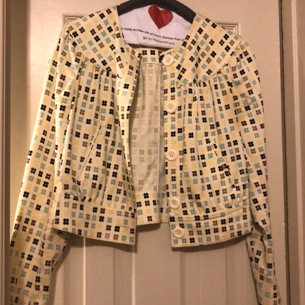 W by Worth cropped jacket, size 6